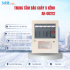 Trung tâm báo cháy 5 kênh AH-00212 (CE) có ắc quy Trung tâm báo cháy 5 kênh AH-00212 (CE) có ắc quy