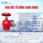 Van góc tủ bằng gang DN50 đã bao gồm kiểm định