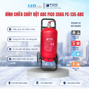 Bình chữa cháy bột ABC FICO 35kg FC-135-ABC
