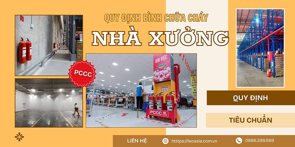 Những Tiêu Chuẩn Bình Chữa Cháy Để Đảm Bảo An Toàn PCCC Mới Nhất