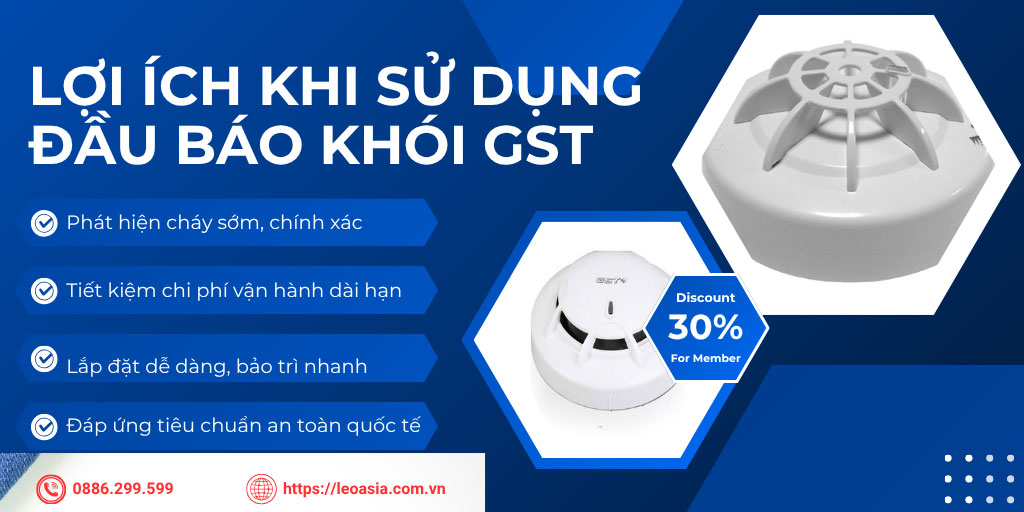 Đầu Báo Khói GST: Giải Pháp Phòng Cháy Tối Ưu Cho Mọi Công Trình