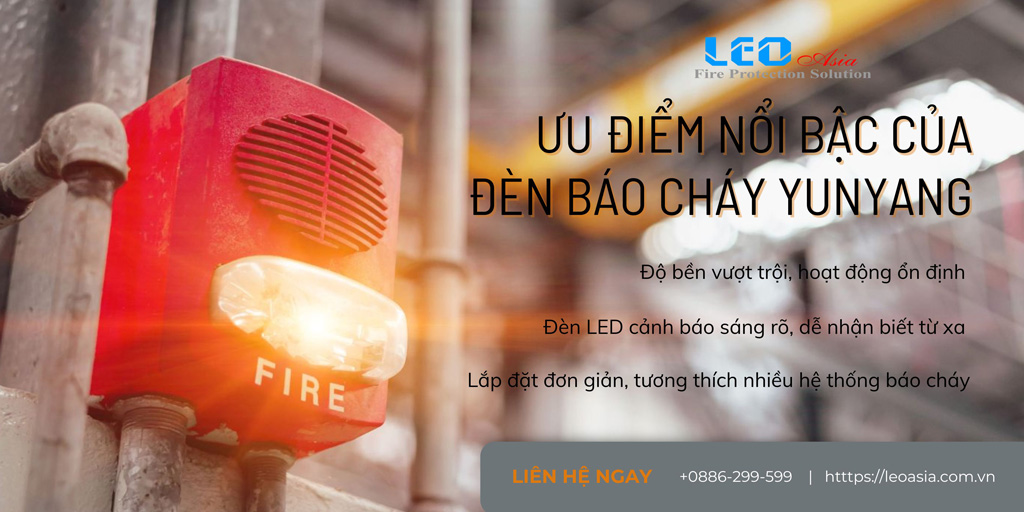 Mua đèn báo cháy YunYang ở đâu? Giá tốt – Hàng chính hãng – Giao nhanh