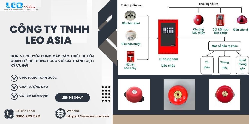 Cấu tạo chuông báo cháy – Yếu tố cốt lõi quyết định hiệu quả hệ thống PCCC hiện đại