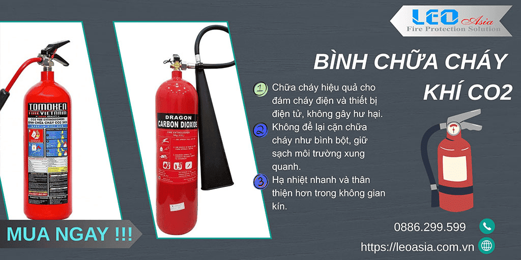 Bình chữa cháy chất lượng cao, giá tốt – Giải pháp an toàn cho mọi công trình