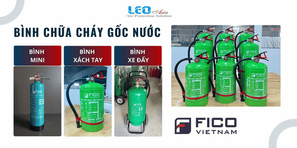 bình chữa cháy gốc nước