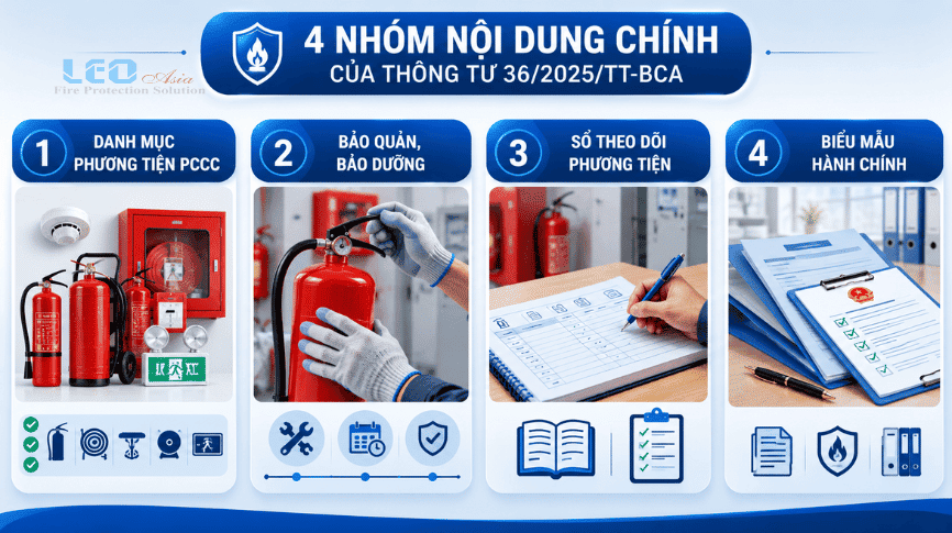 4 nội dung chính của Thông tư 36/2025/TT-BCA