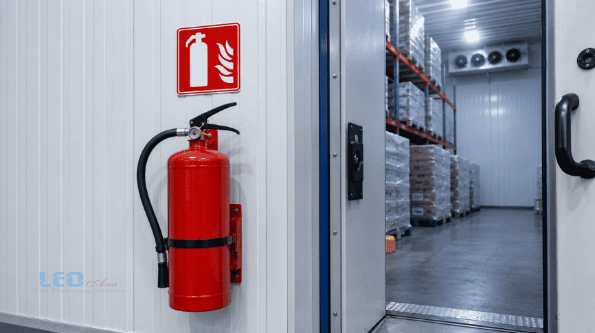 Những lưu ý khi thiết kế PCCC kho lạnh