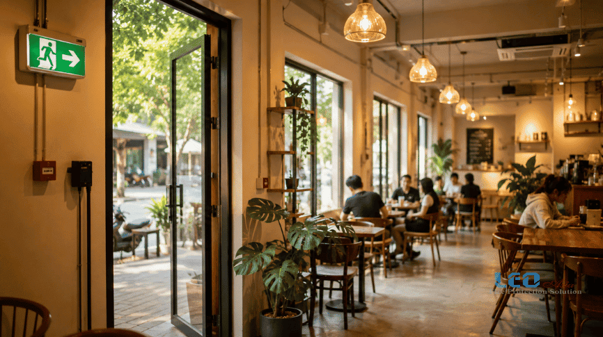 Quy định PCCC quán cà phê, nhà hàng cần tuân thủ