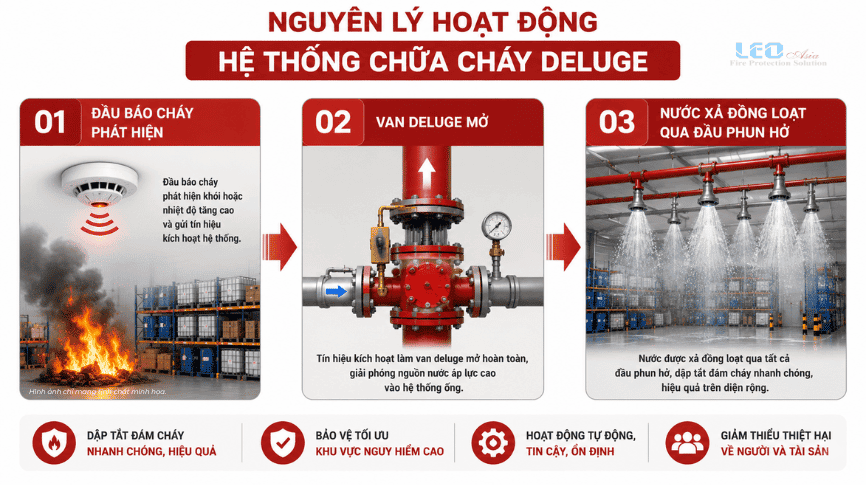 Van deluge là gì và nguyên lý hoạt động