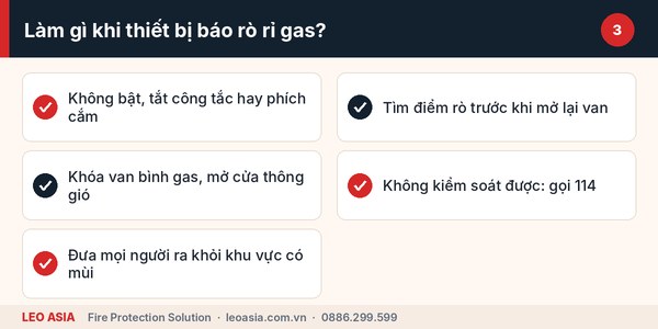 Lưu ý an toàn khi dùng cảm biến khí ga thông minh ngắt tự động trong bếp